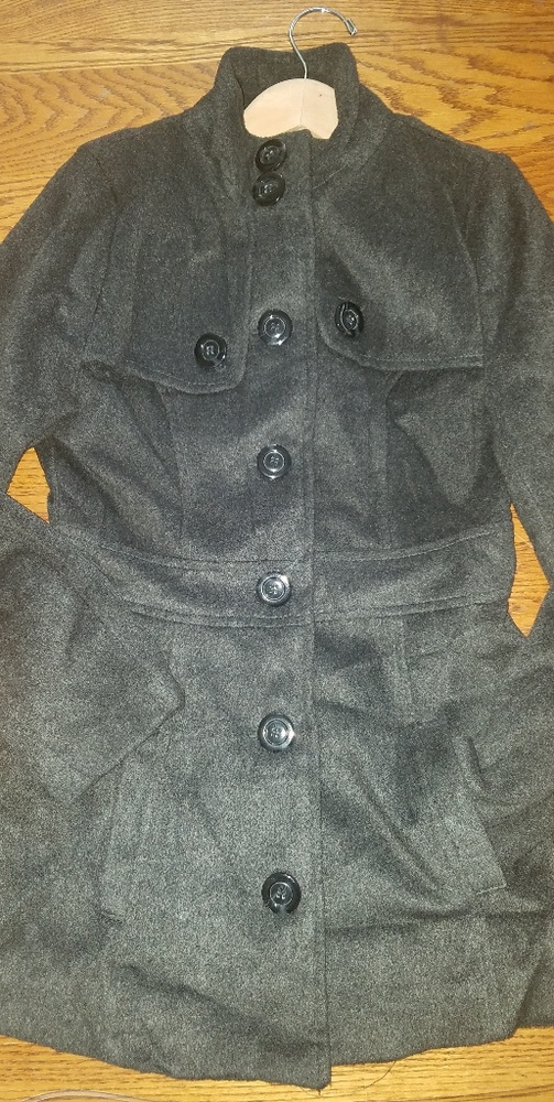 Grey Pea Coat